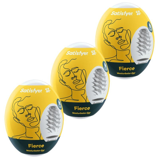 SATISFYER - 3 OEUFS MASTURBATEURS FIERCE