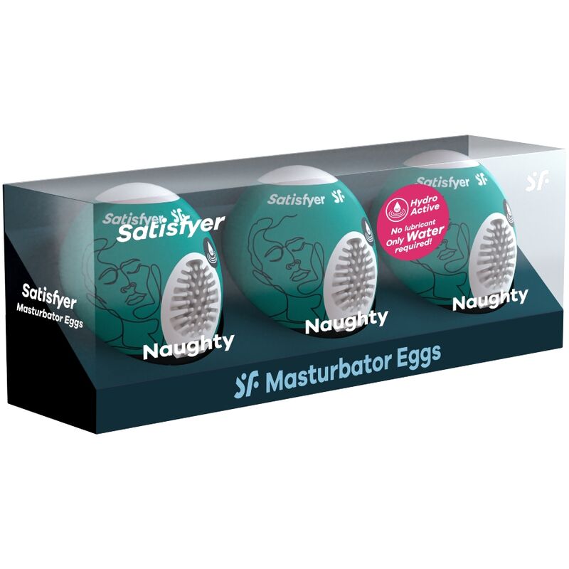 SATISFYER - 3 OEUFS MASTURBATEURS COQUINS