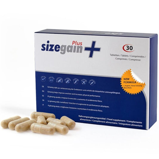 500 KOSMETIK - SIZEGAIN PLUS-PILLEN ZUR VERGRÖSSERUNG DES PENIS