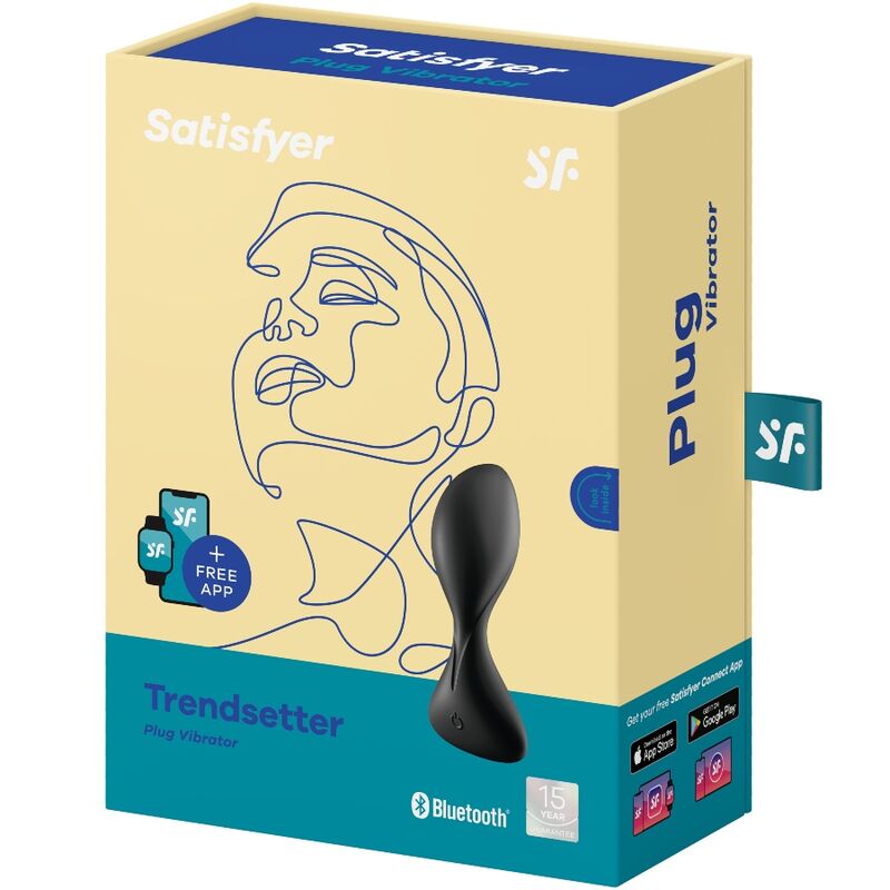 SATISFYER - TRENDSETTER VIBRATING PLUG APP