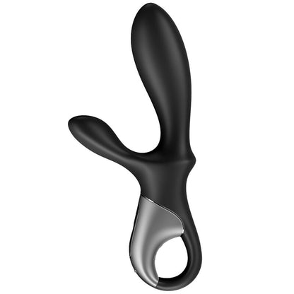 SATISFYER - VIBRADOR ANAL HEAT CLIMAX+ CON APLICACIÓN NEGRO