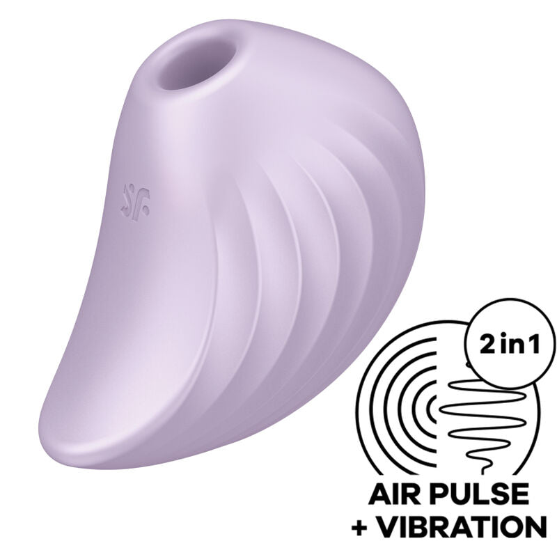 SATISFYER - PEARL DIVER AIR PULSE STIMULATOR & VIBRATOR