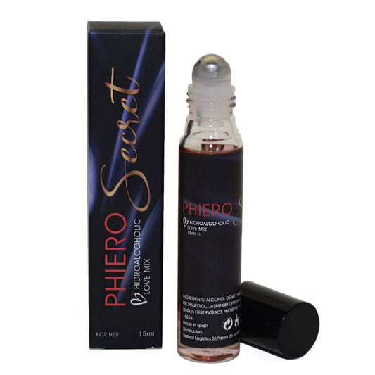 500 KOSMETIK - PHIERO SECRET NATÜRLICHE GERUCHSLOSE KOMBINATION WEIBLICHER SEXHORMONE 15 ML