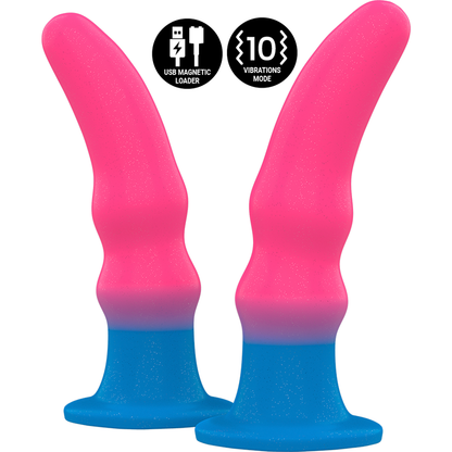 MITOLOGÍA - KUNO UTOPIA DILDO M - VIBRADOR COMPATIBLE CON TECNOLOGÍA INALÁMBRICA WATCHME