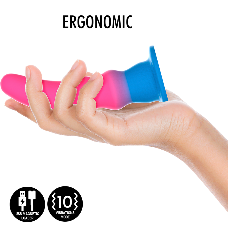 MITOLOGÍA - KUNO UTOPIA DILDO M - VIBRADOR COMPATIBLE CON TECNOLOGÍA INALÁMBRICA WATCHME