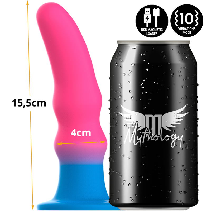 MITOLOGÍA - KUNO UTOPIA DILDO M - VIBRADOR COMPATIBLE CON TECNOLOGÍA INALÁMBRICA WATCHME