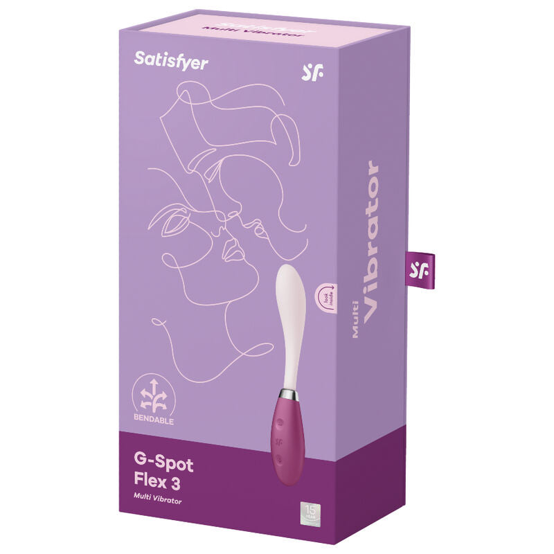 SATISFYER - G-SPOT FLEX 3 MULTI VIBRATOR