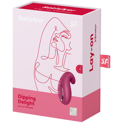 SATISFYER - DIPPING DELIGHT LAY-ON VIBRATOR