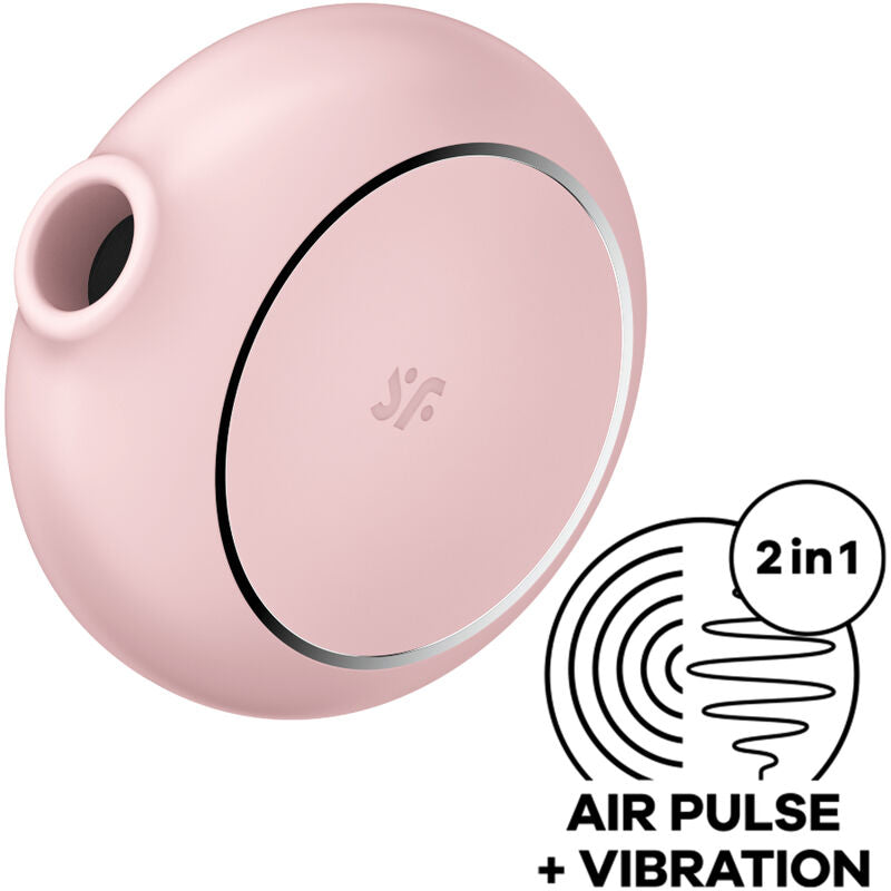 SATISFYER - PRO TO GO 3 DOUBLE AIR PULSE STIMULATOR & VIBRATOR