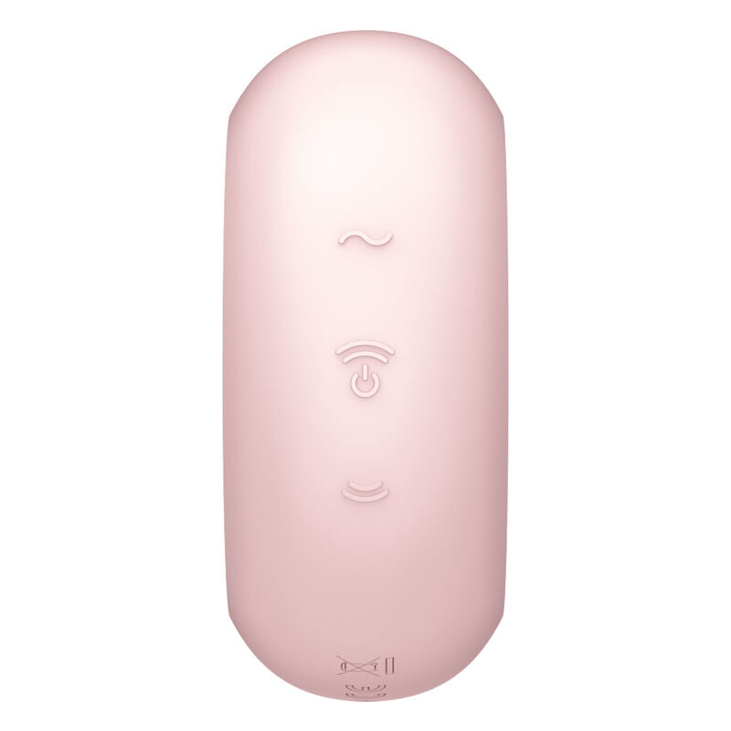 SATISFYER - PRO TO GO 3 DOUBLE AIR PULSE STIMULATOR & VIBRATOR