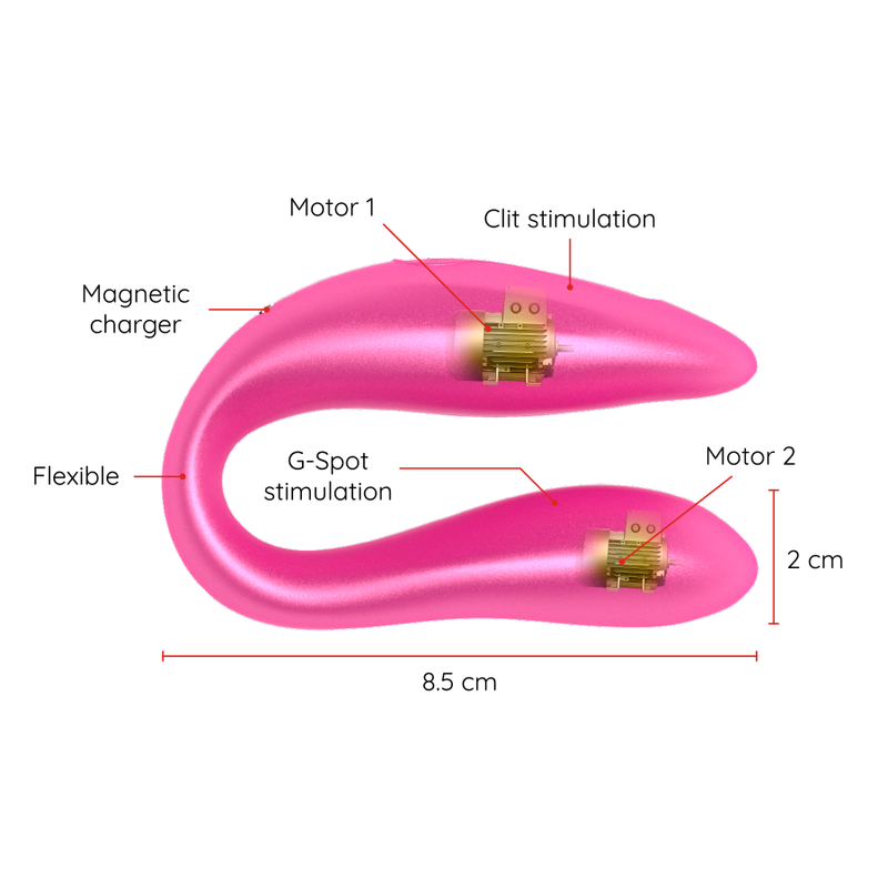 ONINDER - LISBOA G-POINT & CLITORIS STIMULATOR - FREE APP