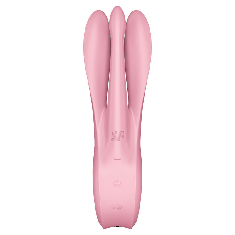 SATISFYER - THREESOME 1 VIBRATOR PINK