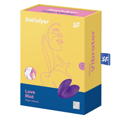 SATISFYER - LOVE RIOT FINGER VIBRATOR