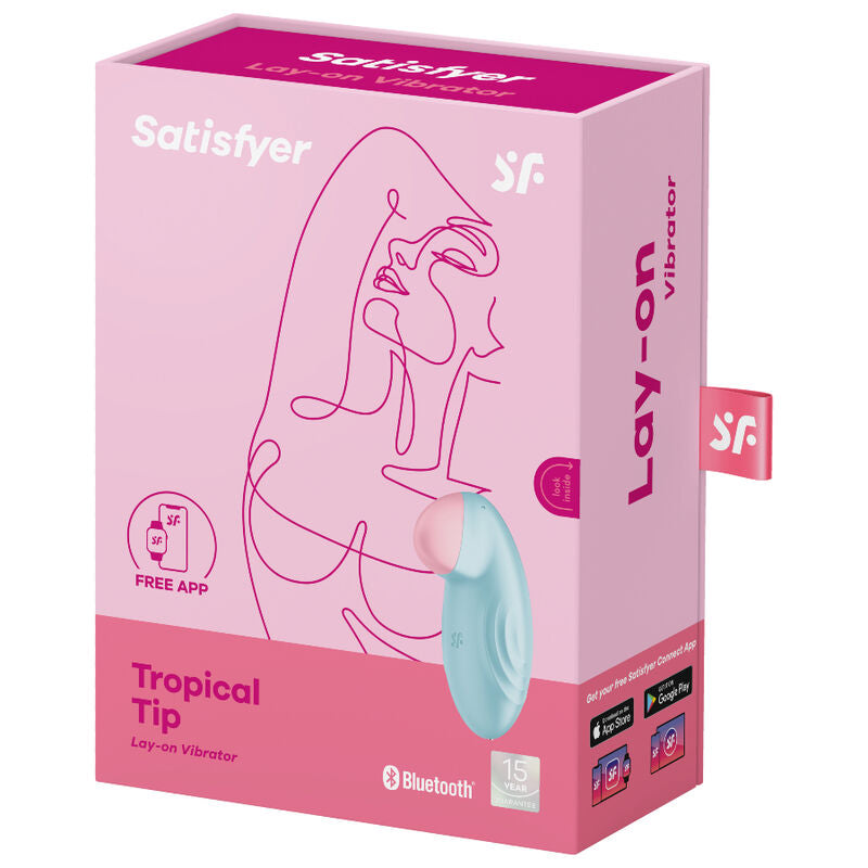 SATISFYER - TROPICAL TIP LAY-ON VIBRATOR