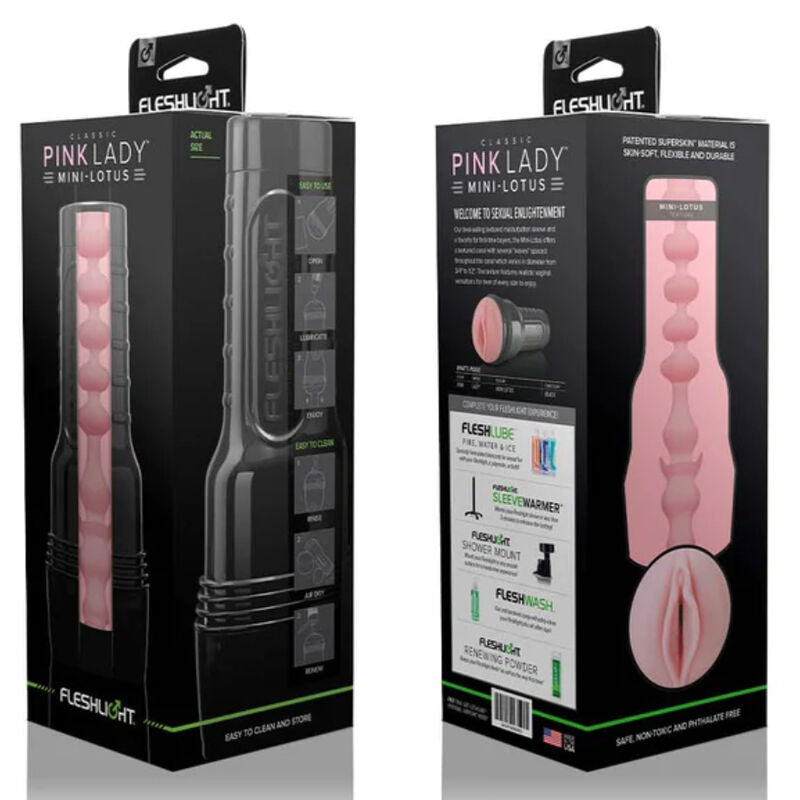 FLESHLIGHT - PINK LADY MINI-LOTUS MASTURBATOR