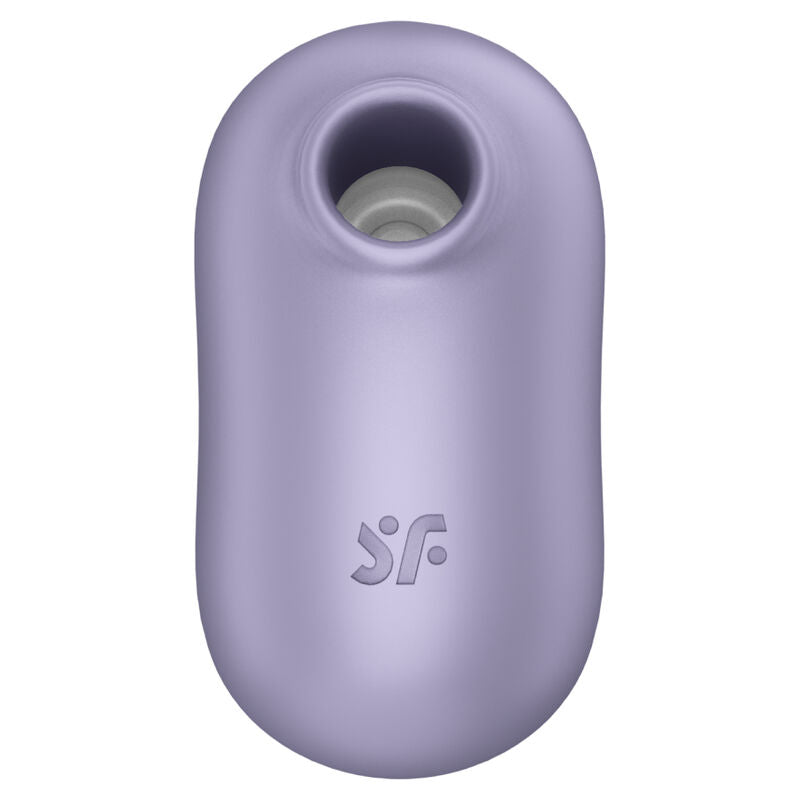 SATISFYER - PRO TO GO 2 DOUBLE AIR PULSE STIMULATOR & VIBRATOR VIOLET