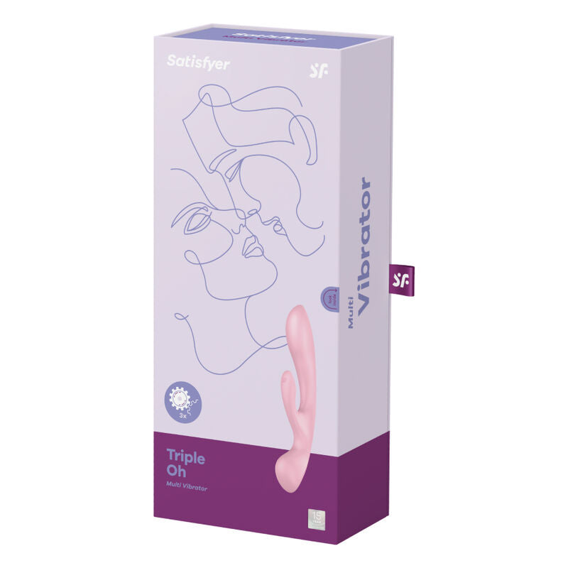 SATISFYER - TRIPLE OH HYBRID VIBRATION