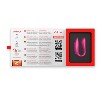 ONINDER - LISBOA G-POINT & CLITORIS STIMULATOR - FREE APP