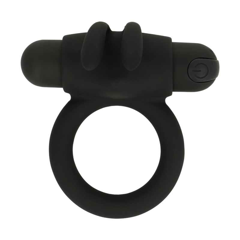 NEGRO Y PLATA - ANILLO AGRON 2.0