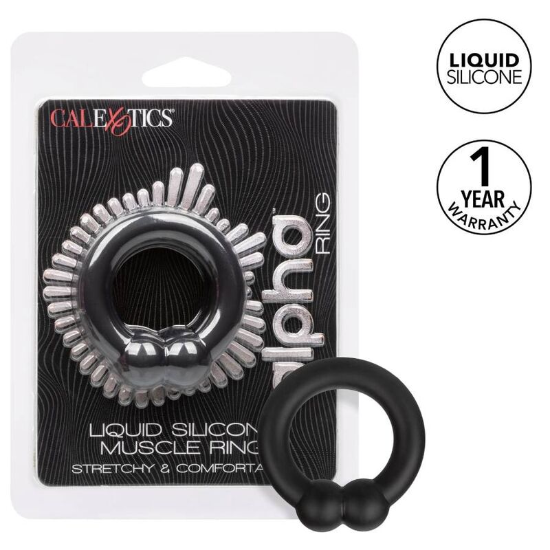 CALIFORNIA EXOTICS - ALPHA MUSCLE RING BLACK