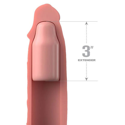 FANTASY X- TENSIONS - GODE MANCHON PIPEDREAMS 22,86 CM + PLUG 7,62 CM