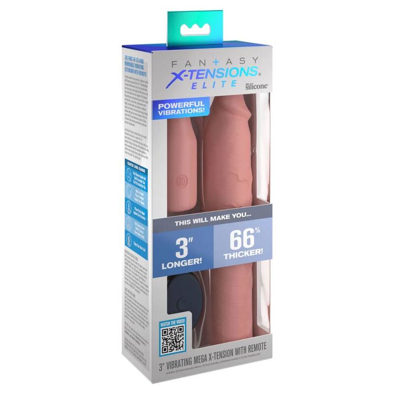 FANTASY X-TENSIONS - FUNDA PIPEDREAMS 22,86 CM + TAPÓN 7,62 CM CON CONTROL REMOTO SKIN