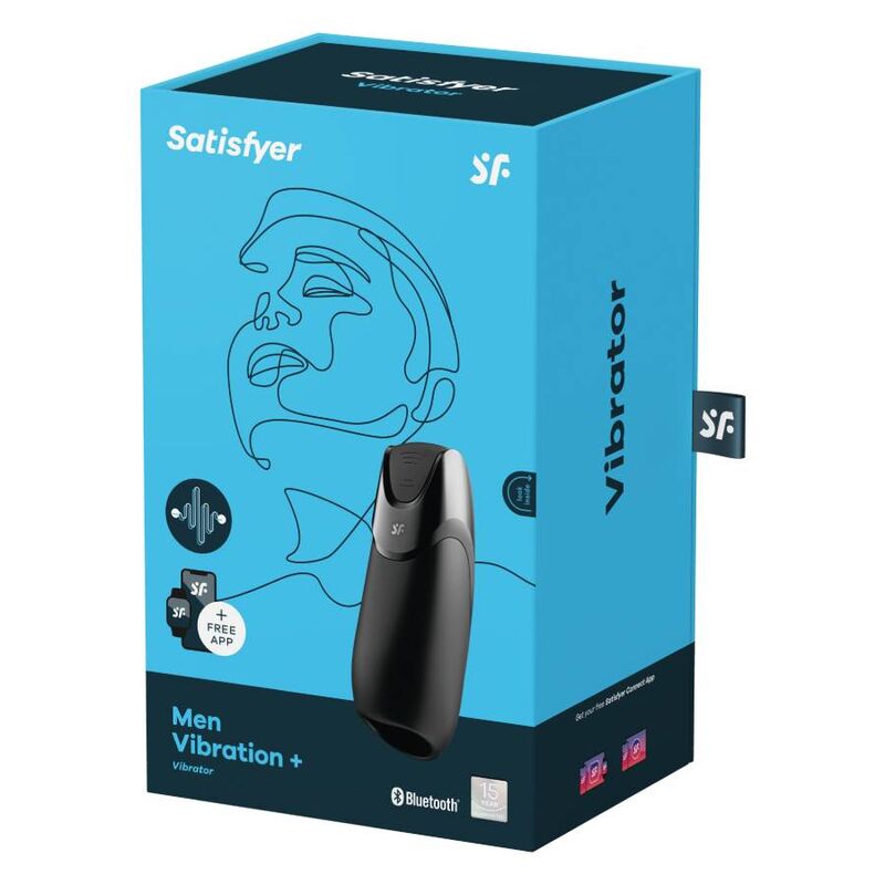 SATISFYER – MÄNNER VIBRATION+ SCHWARZ