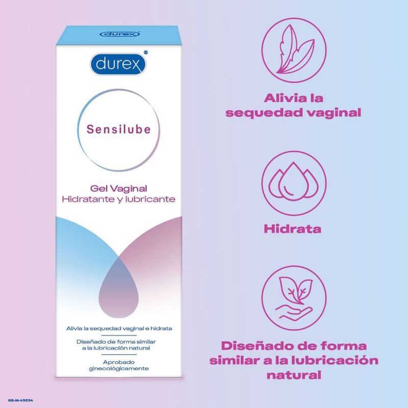 DUREX - SENSILUBE GEL LUBRIFIANT HYDRATANT 40 ML