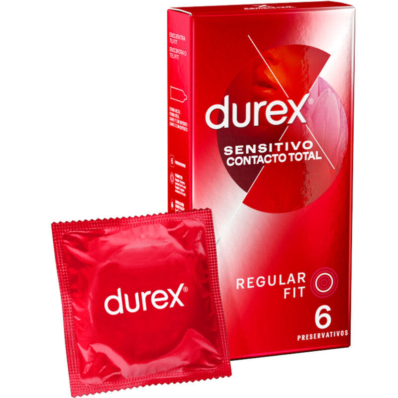 DUREX – EMPFINDLICHER KONTAKT, INSGESAMT 6 EINHEITEN