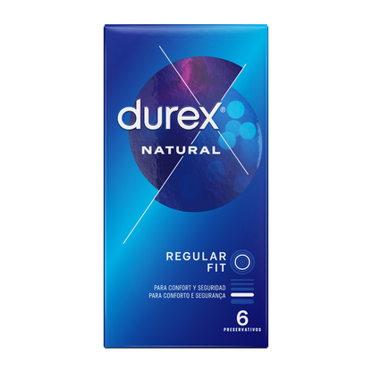 DUREX - NATURAL CLASSIC 6 UNITS