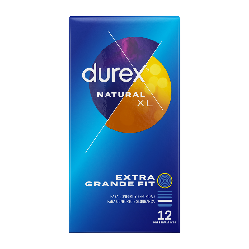 DUREX - NATURAL XL 12 UNITS