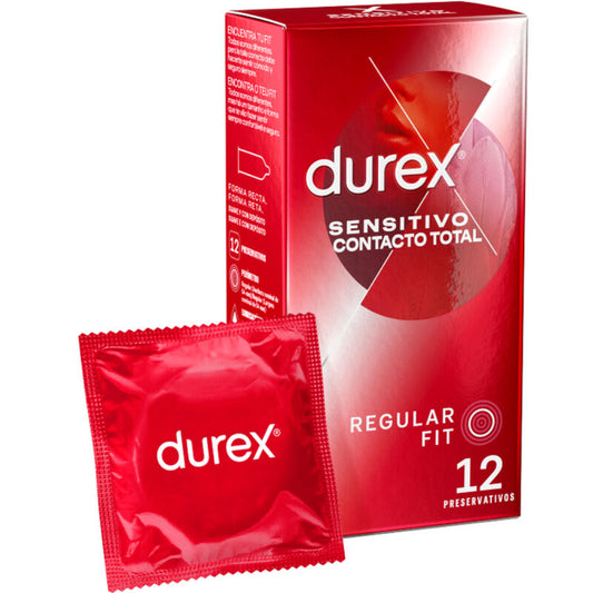 DUREX - SENSITIVE CONTACT TOTAL 12 UNITS