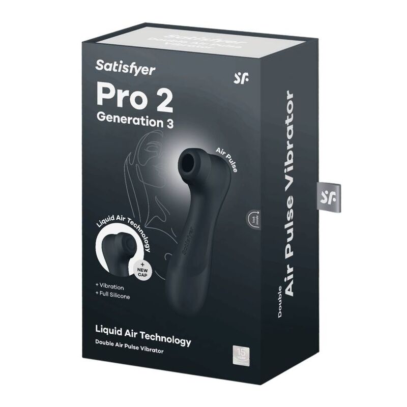 SATISFYER - PRO 2 GENERATION 3 LIQUID AIR TECHNOLOGY WINE