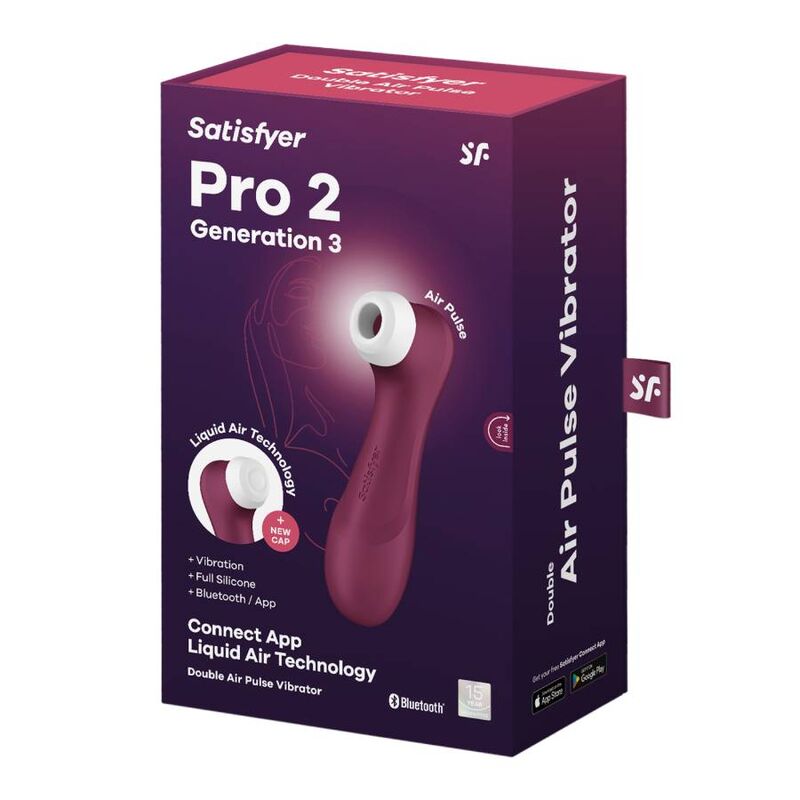 SATISFYER - PRO 2 GENERACIÓN 3 WINE BLUETOOTH & APP