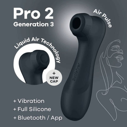 SATISFYER - PRO 2 GENERACIÓN 3 WINE BLUETOOTH & APP