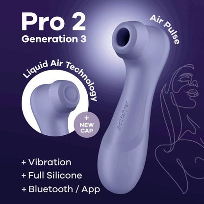 SATISFYER - PRO 2 GENERACIÓN 3 WINE BLUETOOTH & APP