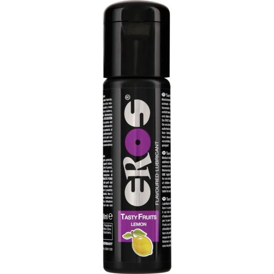 EROS - LUBRIFIANT A GOÛT DE FRUITS CITRON 100 ML