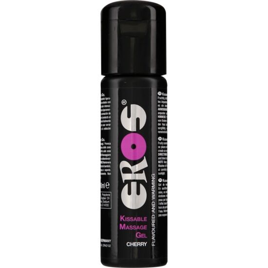 EROS - KISSABLE MASSAGE GEL WARMING CHERRY 100 ML