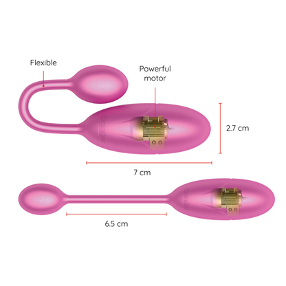 ONINDER - DENVER VIBRATING EGG 7 X 2.7 CM FREE APP