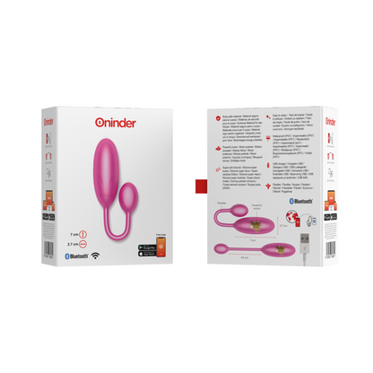 ONINDER - DENVER VIBRATING EGG 7 X 2.7 CM FREE APP