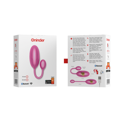 ONINDER - TOKYO VIBRATING EGG 7.5 X 3.2 CM FREE APP