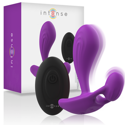 INTENSE - ANAL PLUG DE SHELLY CON CONTROL REMOTO MORADO