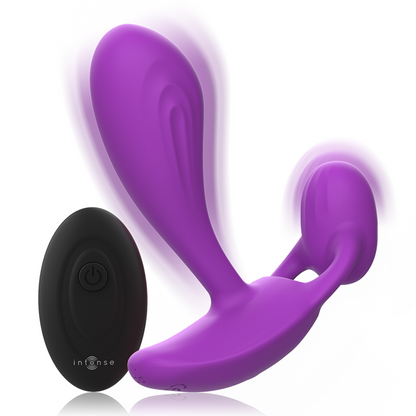 INTENSE - ANAL PLUG DE SHELLY CON CONTROL REMOTO MORADO