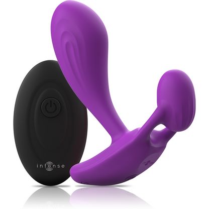 INTENSE - ANAL PLUG DE SHELLY CON CONTROL REMOTO MORADO