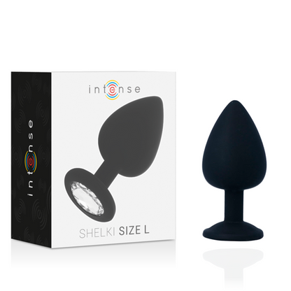 INTENSE - SHELKI L ANAL PLUG NEGRO