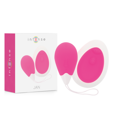 INTENSE - VIBRADOR TIPO HUEVO CON CONTROL REMOTO ROSA