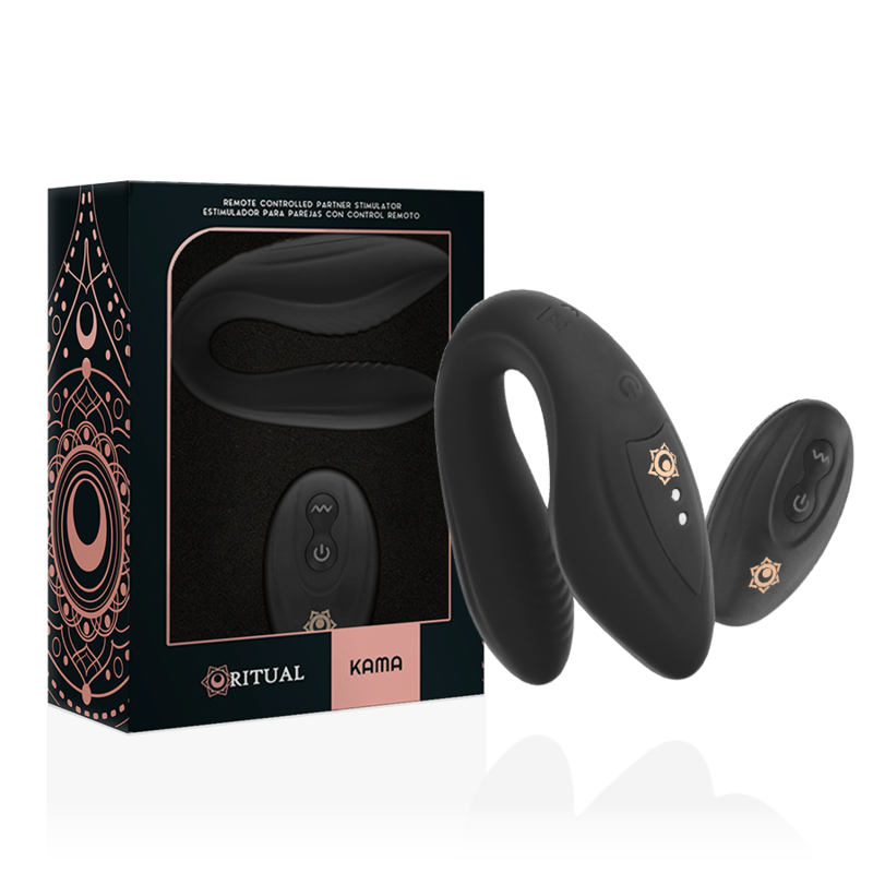 RITHUAL - CONTROL REMOTO KAMA PARA PAREJAS AZABACHE