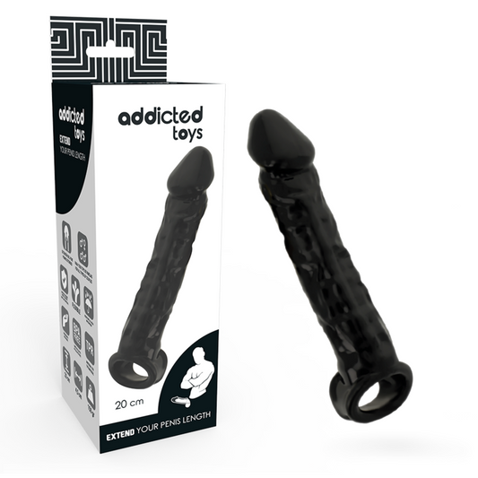 ADDICTED TOYS - RALLONGE DE PÉNIS NOIRE