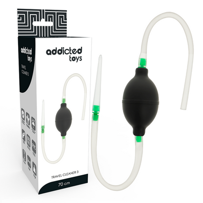 JUGUETES ADICTIVOS - SET DE ENEMA NEGRO
