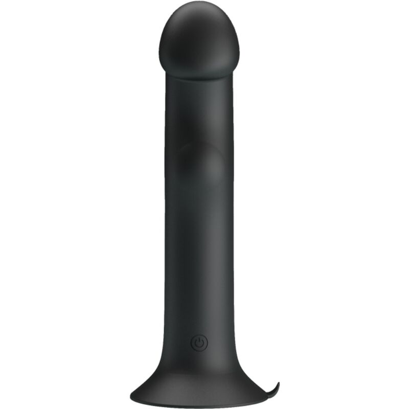 PRETTY LOVE - MURRAY BLACK CLITORAL VIBRATOR AND SUCKER